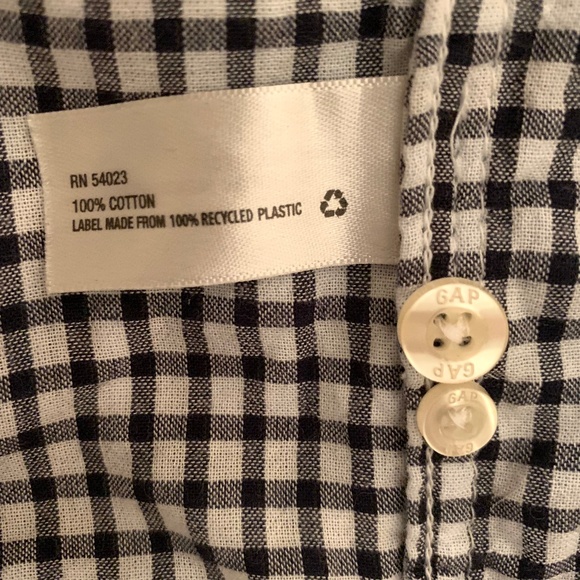 GAP Boys Plaid Cotton Lined Button Up Shirt Size 12 - Picture 15 of 15